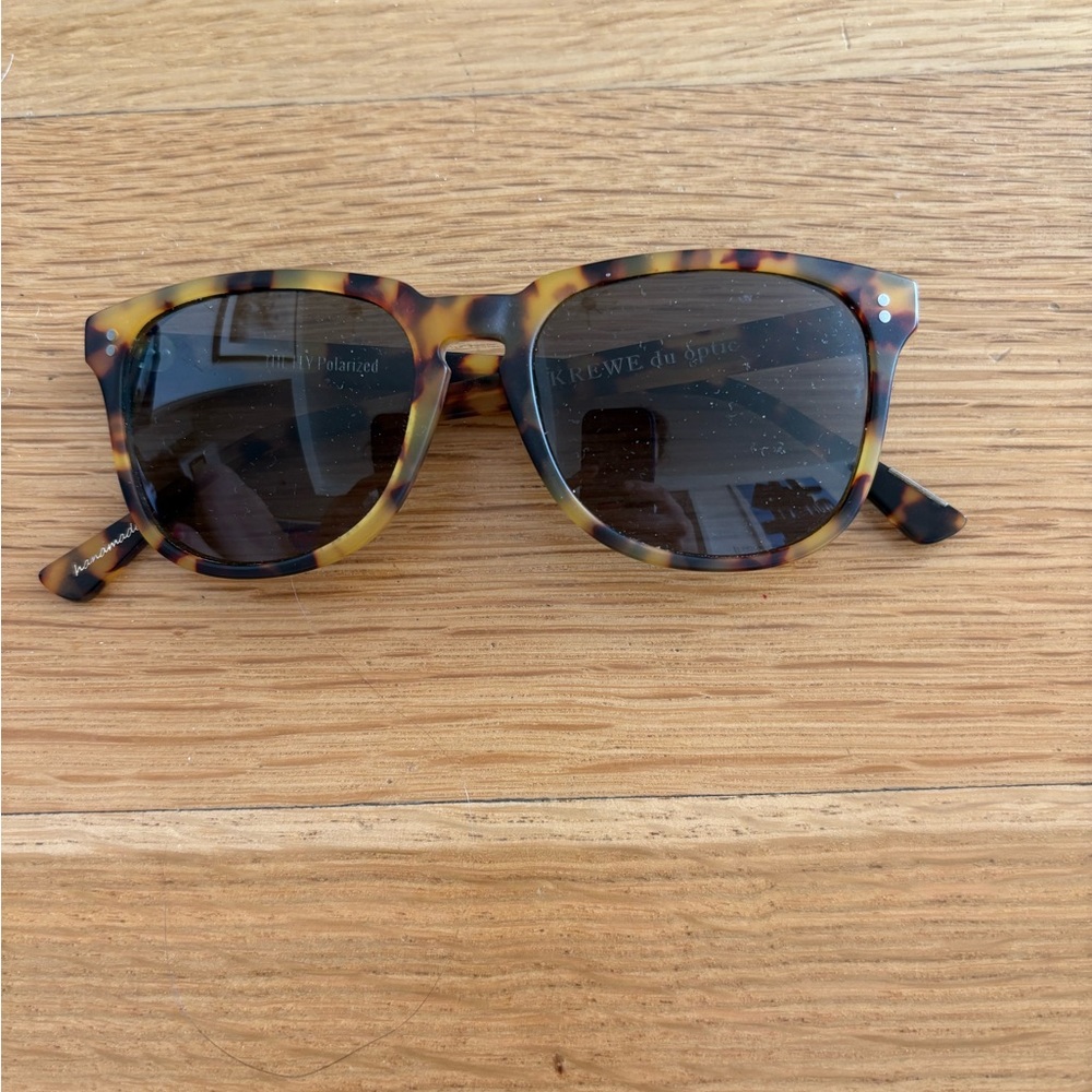 KREWE - Tortoise Shell Sunglasses - The Fly Polarized